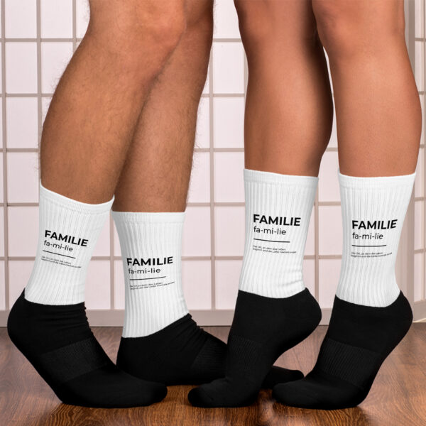 Socken “Definition Familie”